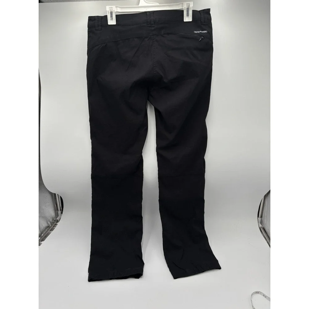 Craghoppers Pro Stretch Hiking Pants Womens 10 Black Travel Outdoor 30x
